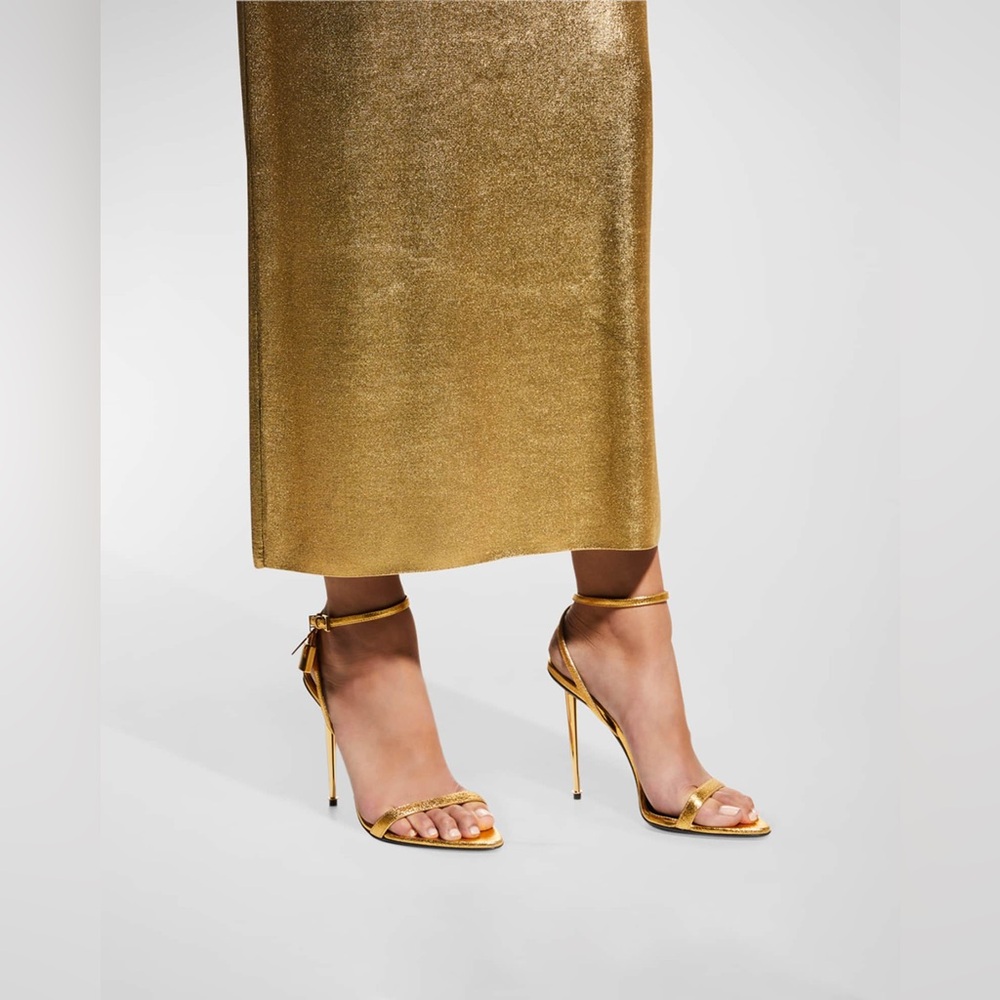 Tom Ford Lock Heel Sandals